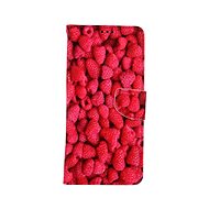 TopQ Xiaomi Redmi Note 9 booklet Raspberry 60080 - Phone Case