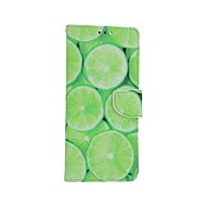 TopQ Xiaomi Redmi Note 10 Pro booklet Lime 59682 - Phone Case