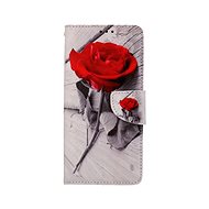 TopQ Xiaomi Redmi Note 9 booklet Red Rose 60089 - Phone Case