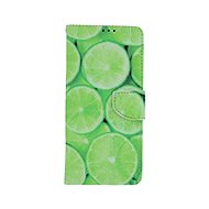 TopQ Xiaomi Redmi Note 10 booklet Lime 59889 - Phone Case