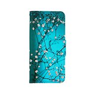 TopQ Samsung A32 book Blue with flowers 57108 - Phone Case