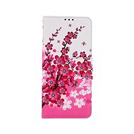 TopQ Samsung A22 5G Booklet Flowers Textile 60695 - Phone Case