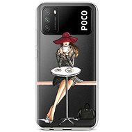 TopQ Xiaomi Poco M3 silicone Lady 6 60652 - Phone Cover