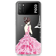TopQ Xiaomi Poco M3 silicone Pink Princess 60632 - Phone Cover