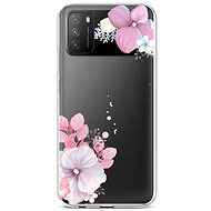 TopQ Xiaomi Poco M3 silicone Violet Blossom 60629 - Phone Cover