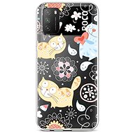 TopQ Xiaomi Poco M3 silicone Happy Cats 60625 - Phone Cover