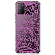 TopQ Xiaomi Poco M3 silicone Violet Mandala 60612 - Phone Cover
