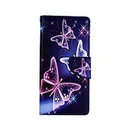 TopQ Xiaomi Redmi Note 8 Pro Book Blue with butterflies 46139 - Phone Case