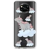 TopQ Xiaomi Poco X3 silicone Grey Unicorns 60832 - Phone Cover