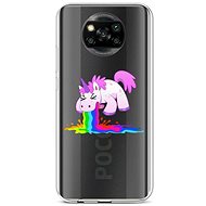 TopQ Xiaomi Poco X3 silicone Rainbow Splash 60862 - Phone Cover