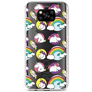 TopQ Xiaomi Poco X3 silicone Chunky Unicorns 60826 - Phone Cover