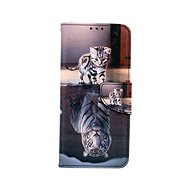 TopQ Samsung A22 booklet Tiger 60692 - Phone Case