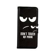 TopQ Samsung A22 booklet Don't Touch 60517 - Phone Case