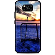 TopQ Xiaomi Poco X3 silicone Hockey Sunset 60921 - Phone Cover