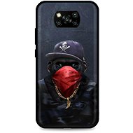 TopQ Xiaomi Poco X3 silicone Monkey Gangster 60924 - Phone Cover
