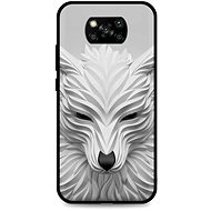 TopQ LUXURY Xiaomi Poco X3 solid White wolf 60742 - Phone Cover