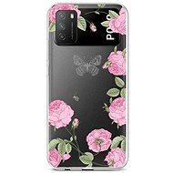 TopQ Xiaomi Poco M3 silicone Peonies 60631 - Phone Cover