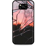 TopQ LUXURY Xiaomi Poco X3 solid Pink Broken 60731 - Phone Cover