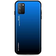 TopQ LUXURY Xiaomi Poco M3 solid rainbow blue 60658 - Phone Cover