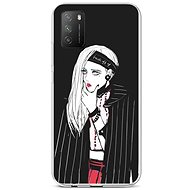 TopQ Xiaomi Poco M3 silicone Dark Girl 60598 - Phone Cover