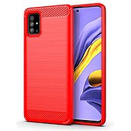 TopQ Samsung A51 silicone red 47853 - Phone Cover