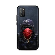 TopQ Xiaomi Poco M3 silicone Monkey Gangster 61023 - Phone Cover