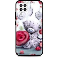 TopQ Samsung A22 silicone Teddy Bear 61158 - Phone Cover