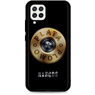 TopQ Samsung A22 silicone Plata O Plomo 61138 - Phone Cover