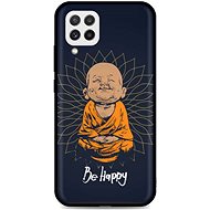 TopQ Samsung A22 silicone Be Happy 61085 - Phone Cover