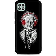 TopQ Samsung A22 5G silicone Albert Einstein 61189 - Phone Cover