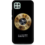 TopQ Samsung A22 5G silicone Plata O Plomo 61303 - Phone Cover
