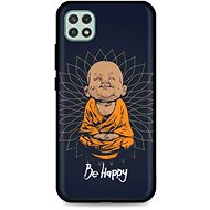 TopQ Samsung A22 5G silicone Be Happy 61197 - Phone Cover