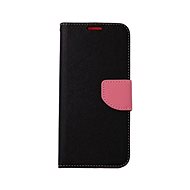 TopQ Samsung A22 booklet black and pink 61305 - Phone Case