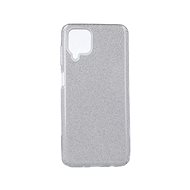 Forcell Samsung A12 glitter silver 56468 - Phone Case