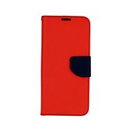 TopQ Samsung A22 booklet red 61270 - Phone Case