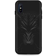 TopQ LUXURY Xiaomi Redmi 9A solid Black wolf 51995 - Phone Cover