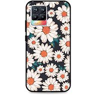TopQ Realme 8 3D Silicone Daisies 61336 - Phone Cover