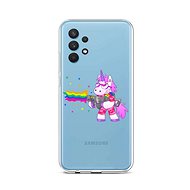TopQ Samsung A32 silicone Rainbow Gun 61938 - Phone Cover