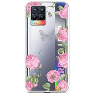 TopQ Realme 8 silicone Peonies 61506 - Phone Cover