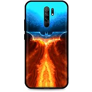 TopQ Xiaomi Redmi 9 silicone Fiery Batman 52947 - Phone Cover