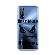 TopQ Realme 7 silicone Don't Touch transparent 62082 - Phone Cover