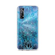 TopQ Realme 7 silicone Blue Mandala 62070 - Phone Cover
