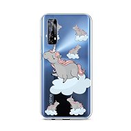 TopQ Realme 7 silicone Grey Unicorns 62060 - Phone Cover