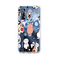 TopQ Realme 7 silicone Cats 2 62052 - Phone Cover
