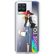 TopQ Realme 8 silicone Lady 2 61570 - Phone Cover