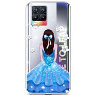 TopQ Realme 8 silicone Blue Princess 61508 - Phone Cover
