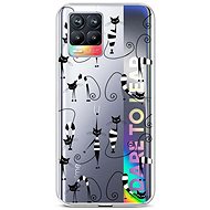 TopQ Realme 8 silicone Cats 1 61500 - Phone Cover