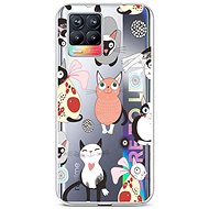 TopQ Realme 8 silicone Cats 2 61486 - Phone Cover