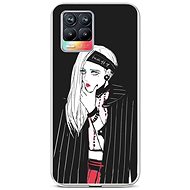 TopQ Realme 8 silicone Dark Girl 61475 - Phone Cover