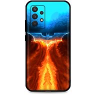 TopQ Samsung A32 silicone Fiery Batman 61795 - Phone Cover